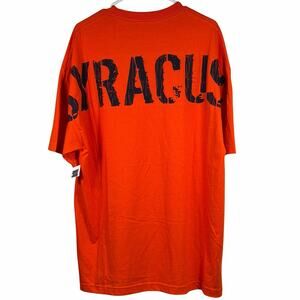 Syracuse Orange T-Shirt Men's XL Oversized Back Drop University Tee NEW
